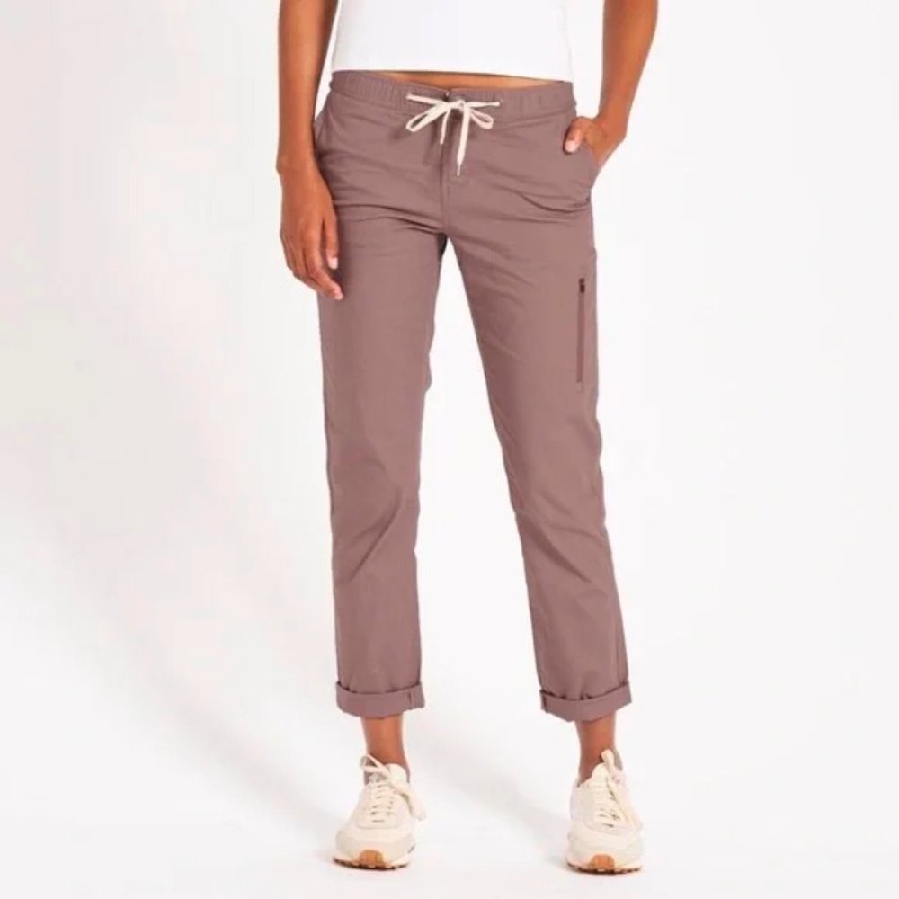 Vuori Womens Ripstop Pants with Drawstring